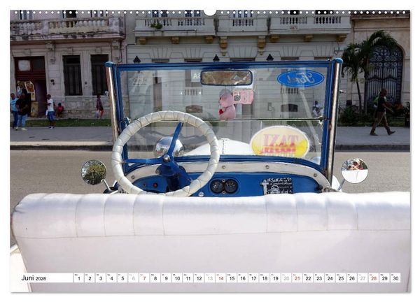 Produktbild: Ford Modell A - Ein r&uuml;stiger Neunzigj&auml;hriger in Havanna (Wandkalender 2026 DIN A2 quer), CALVENDO Monatskalender