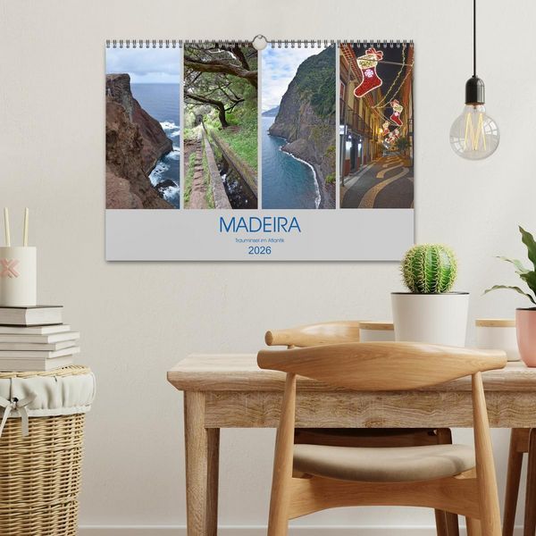 Produktbild: MADEIRA, Trauminsel im Atlantik (Wandkalender 2026 DIN A3 quer), CALVENDO Monatskalender