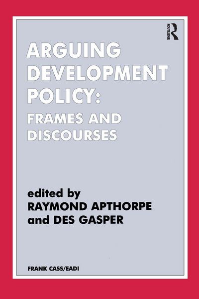 Produktbild: Arguing Development Policy