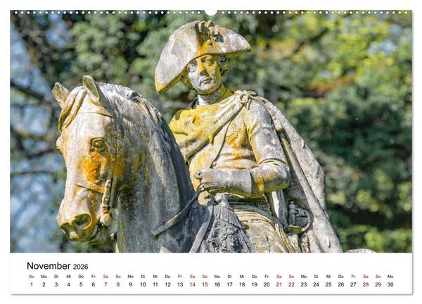 Produktbild: Potsdam - Ein Spaziergang Durch Zeitlose Eleganz (hochwertiger Premium Wandkalender 2026 DIN A2 quer), Kunstdruck in Hochglanz