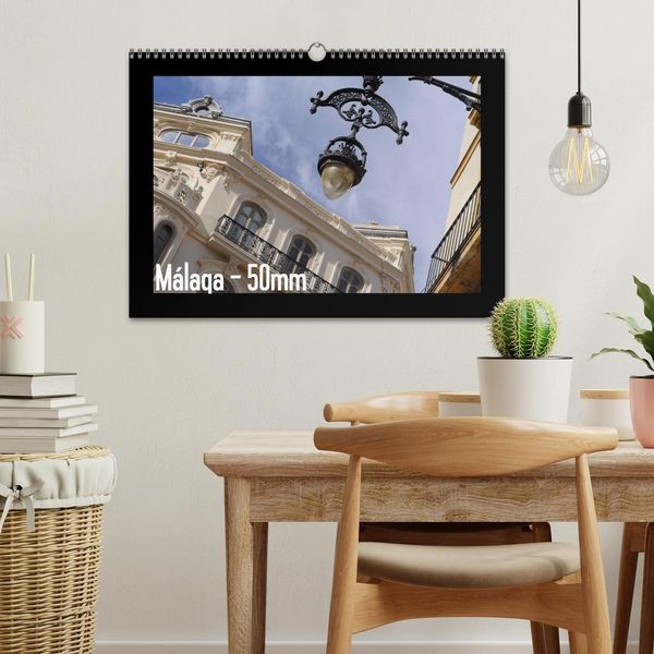 Produktbild: M&aacute;laga - 50mm (Wandkalender 2026 DIN A3 quer), CALVENDO Monatskalender