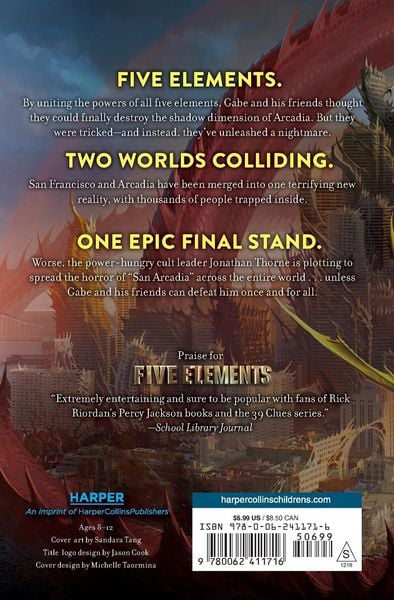Produktbild: Five Elements #3: The Crimson Serpent