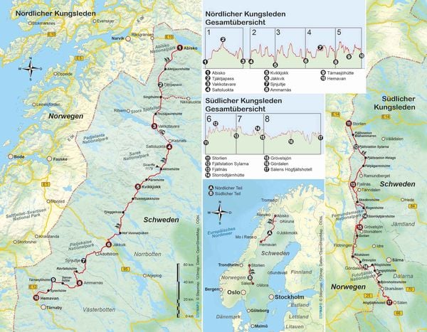 Produktbild: Schweden: Kungsleden