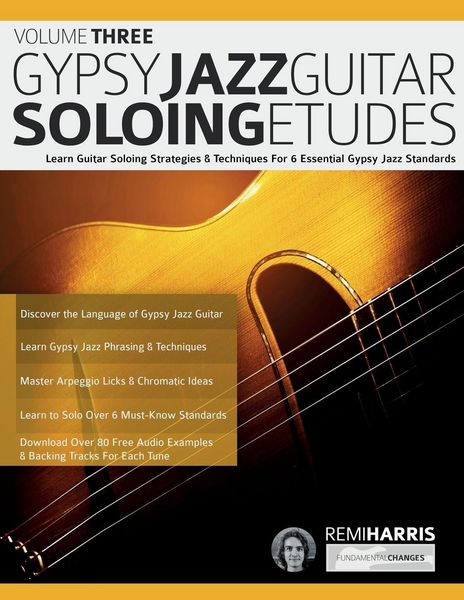 Produktbild: Gypsy Jazz Guitar Soloing Etudes - Volume Three