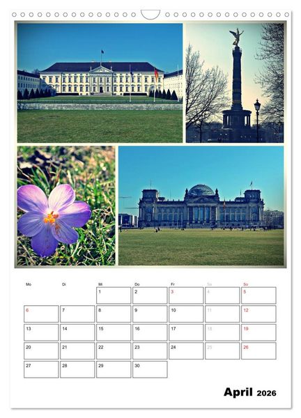 Produktbild: BERLIN / Planer (Wandkalender 2026 DIN A3 hoch), CALVENDO Monatskalender