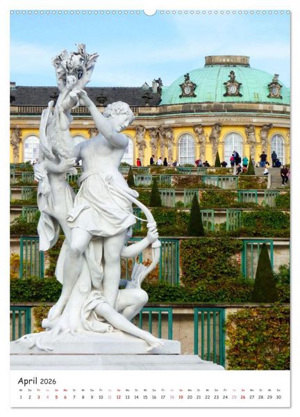 Produktbild: Der Park Sanssouci - ein Traum (Wandkalender 2026 DIN A2 hoch), CALVENDO Monatskalender