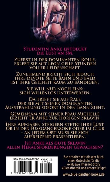 Produktbild: Die Pflichten einer Sklavin - Gehorsam und rechtlos | Erotischer SM-Roman