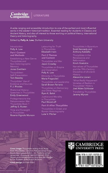 Produktbild: The Cambridge Companion to Thucydides