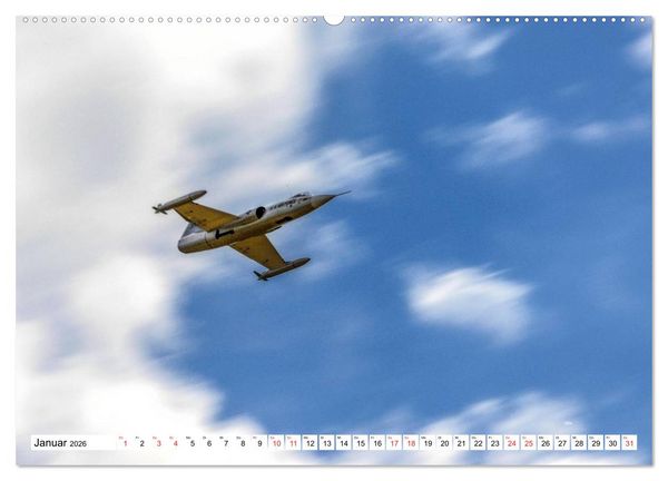 Produktbild: Modellflug in Szene gesetzt (hochwertiger Premium Wandkalender 2026 DIN A2 quer), Kunstdruck in Hochglanz
