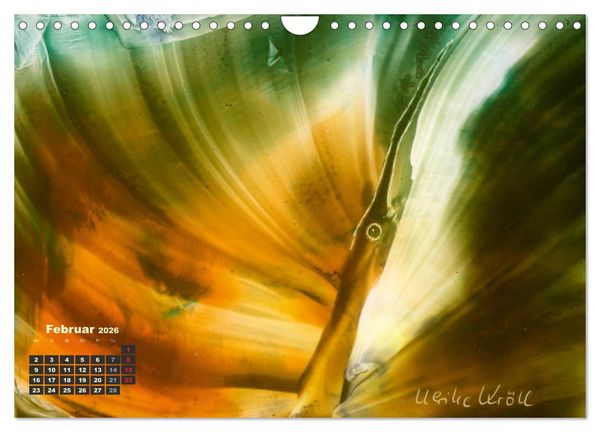 Produktbild: Encaustic Kunstkalender 2026 (Wandkalender 2026 DIN A4 quer), CALVENDO Monatskalender