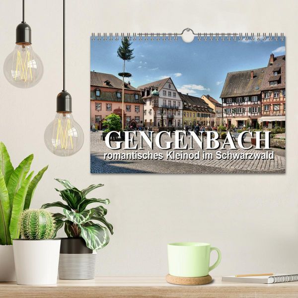 Produktbild: Gengenbach - romantisches Kleinod im Schwarzwald (Wandkalender 2026 DIN A4 quer), CALVENDO Monatskalender