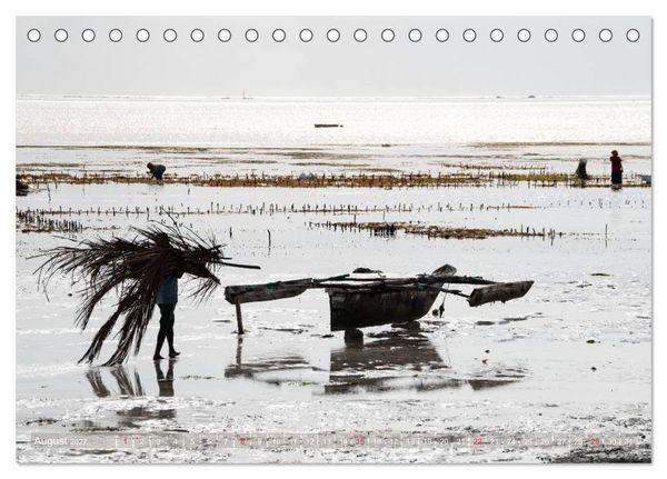 Produktbild: Sansibar - Impressionen von Rolf Dietz (Tischkalender 2027 DIN A5 quer), CALVENDO Monatskalender