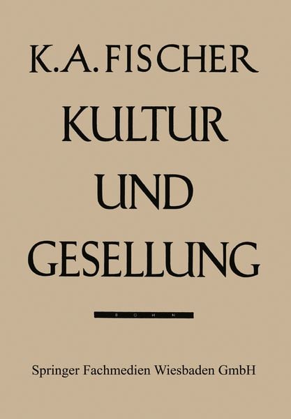 Produktbild: Kultur und Gesellung