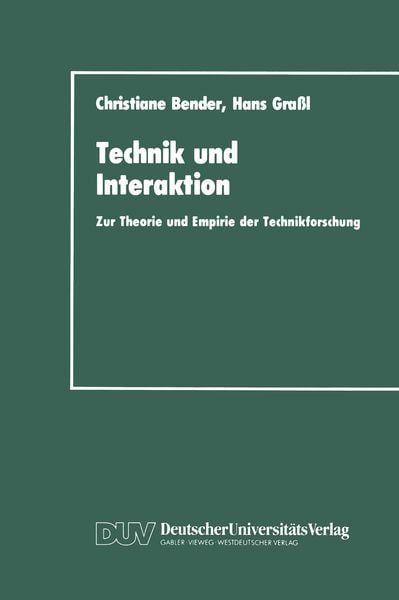 Produktbild: Technik und Interaktion