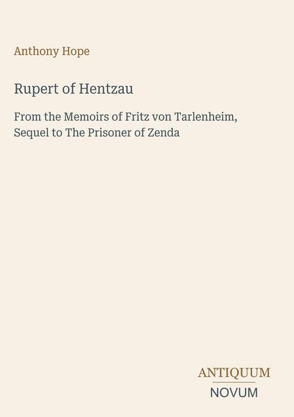 Produktbild: Rupert of Hentzau