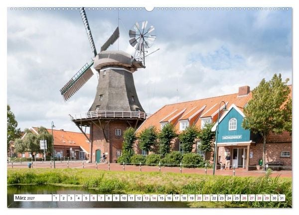 Produktbild: Radland Deutschland - Niedersachsen (Wandkalender 2027 DIN A2 quer), CALVENDO Monatskalender