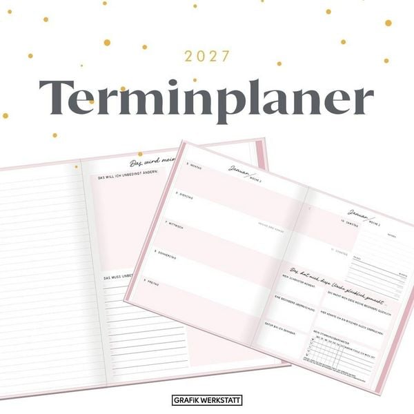 Produktbild: Terminplaner Lady Softcover 2027 Mein Happiness-Planer