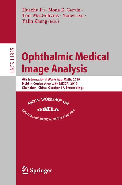 Produktbild: Ophthalmic Medical Image Analysis