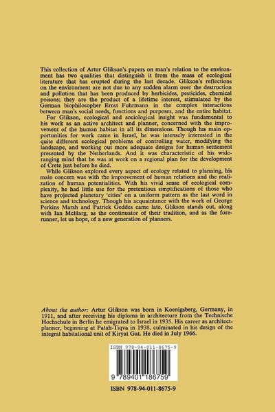 Produktbild: The Ecological Basis of Planning