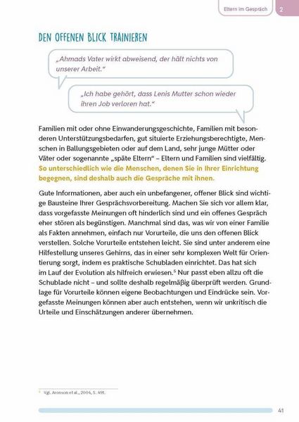 Produktbild: Klare Worte finden &ndash; Elterngespr&auml;che in der Kita