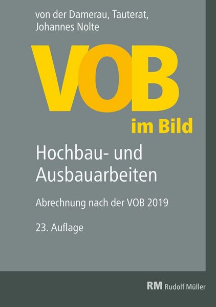 Produktbild: VOB im Bild - Hochbau- und Ausbauarbeiten - E-Book (PDF)