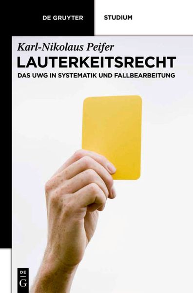 Produktbild: Lauterkeitsrecht