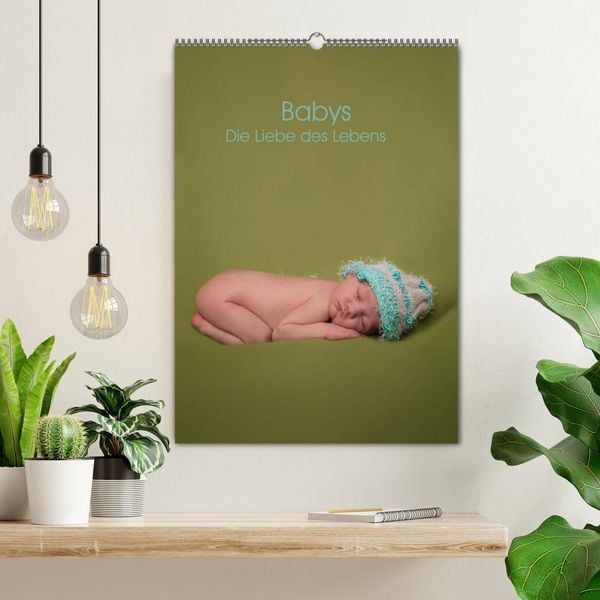 Produktbild: Babys - Die Liebe des Lebens (Wandkalender 2026 DIN A2 hoch), CALVENDO Monatskalender