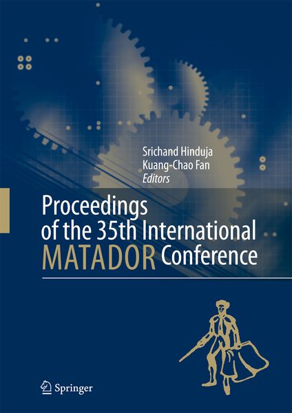 Produktbild: Proceedings of the 35th International MATADOR Conference
