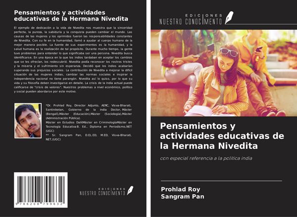 Produktbild: Pensamientos y actividades educativas de la Hermana Nivedita