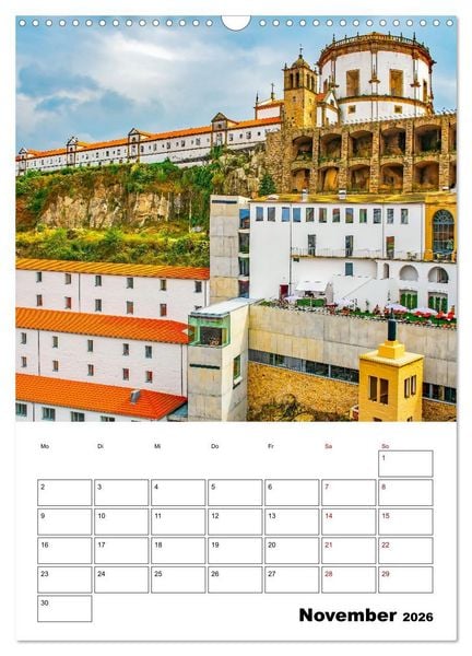 Produktbild: Porto - ein Traumreiseziel (Wandkalender 2026 DIN A3 hoch), CALVENDO Monatskalender