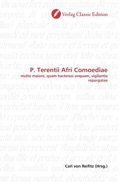 Produktbild: P. Terentii Afri Comoediae