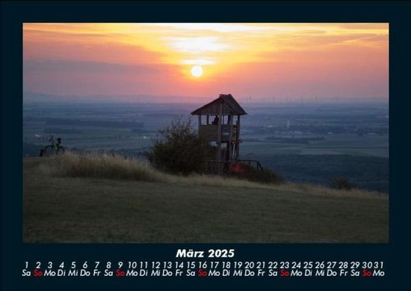 Produktbild: Landschaftskalender 2025 Fotokalender DIN A5