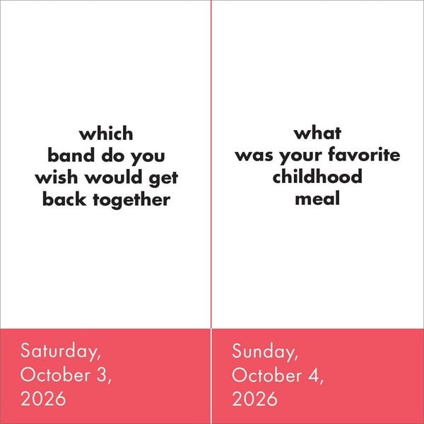 Produktbild: Tabletopics(r) Question-A-Day Page-A-Day(r) Calendar 2026