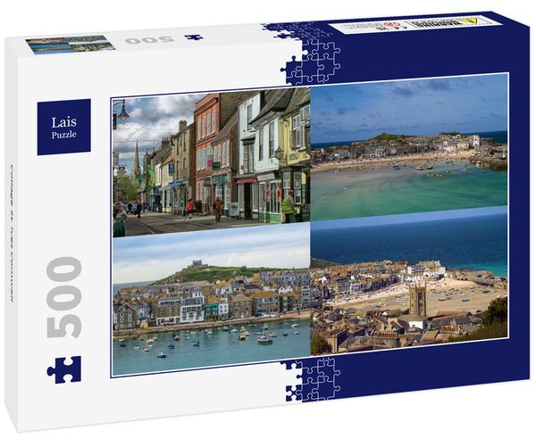 Lais Puzzle Collage St. Ives Cornwall 500 Teile