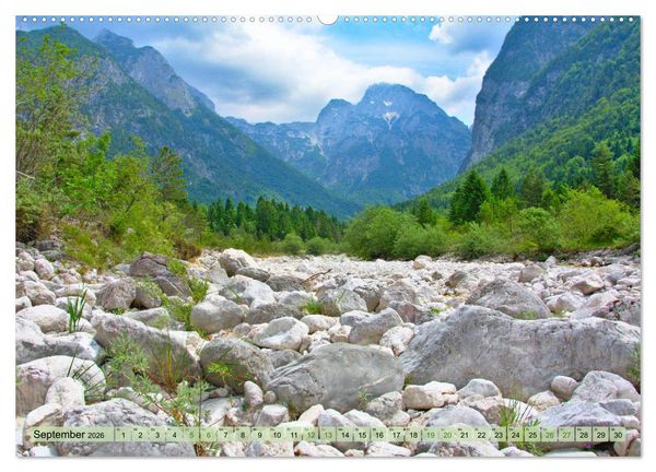 Produktbild: Slowenien - Impressionen eines Naturjuwels (Wandkalender 2026 DIN A2 quer), CALVENDO Monatskalender
