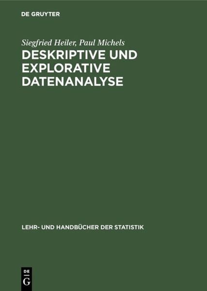 Produktbild: Deskriptive und Explorative Datenanalyse