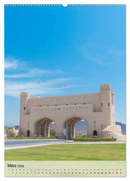 Produktbild: Zauberhafter Oman (hochwertiger Premium Wandkalender 2026 DIN A2 hoch), Kunstdruck in Hochglanz