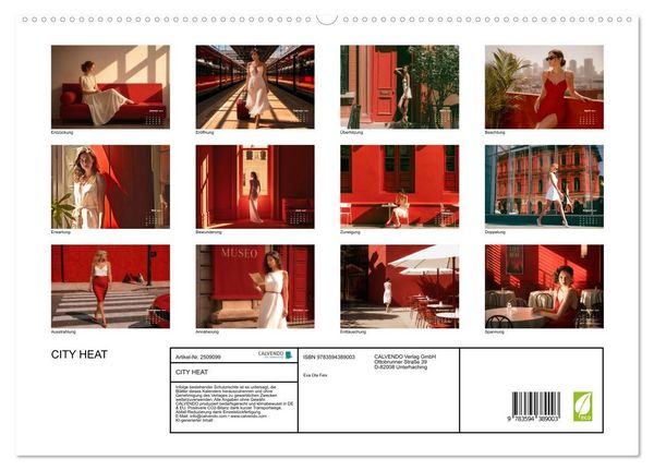 Produktbild: CITY HEAT (hochwertiger Premium Wandkalender 2027 DIN A2 quer), Kunstdruck in Hochglanz