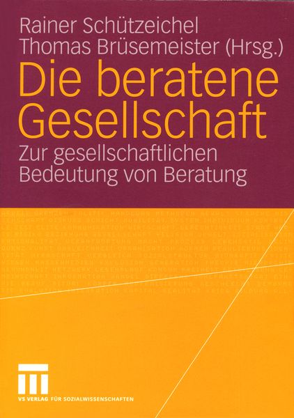Produktbild: Die beratene Gesellschaft