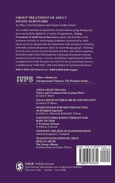 Produktbild: Group Treatment of Adult Incest Survivors