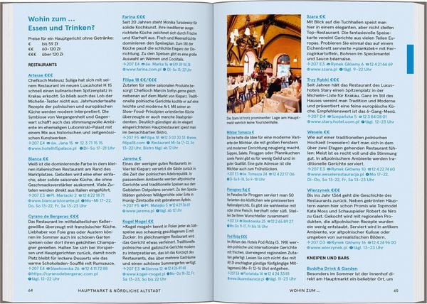 Baedeker SMART Reiseführer Krakau