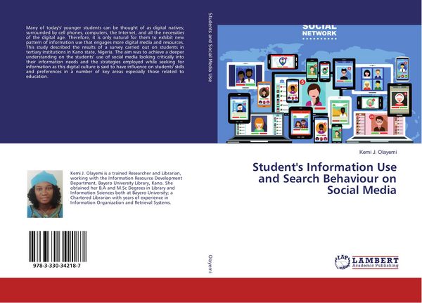 Produktbild: Student's Information Use and Search Behaviour on Social Media