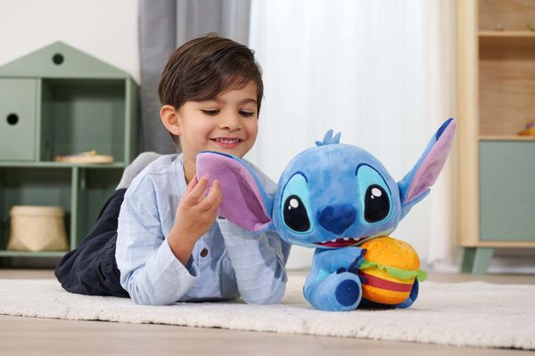 Produktbild: Disney Stitch mit Burger, 25cm