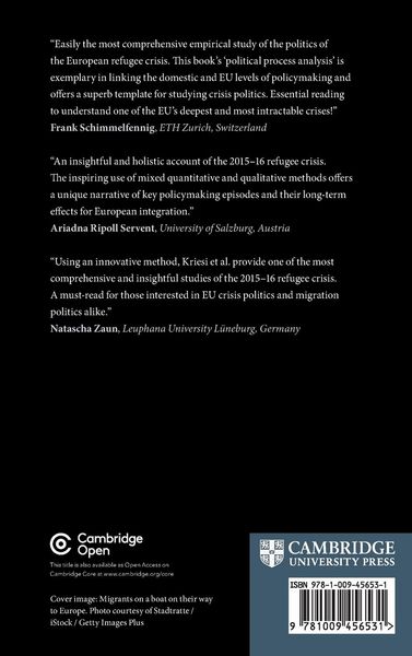 Produktbild: Coming to Terms with the European Refugee Crisis