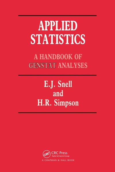 Produktbild: Applied Statistics