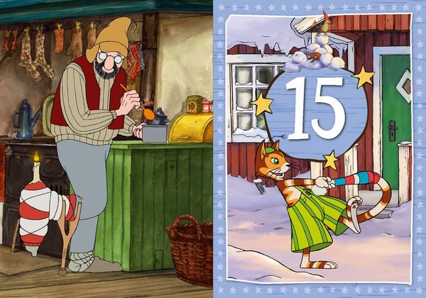 Produktbild: Pettersson und Findus &ndash; Mein Adventskalenderbuch
