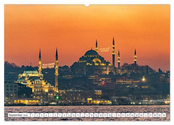 Produktbild: T&uuml;rkei - Istanbul (Wandkalender 2026 DIN A2 quer), CALVENDO Monatskalender
