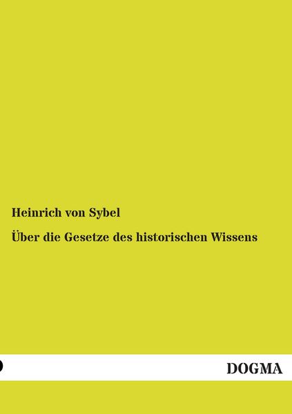Produktbild: &Uuml;ber die Gesetze des historischen Wissens
