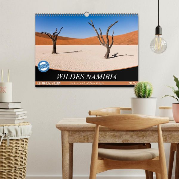 Produktbild: Wildes Namibia (Wandkalender 2026 DIN A3 quer), CALVENDO Monatskalender