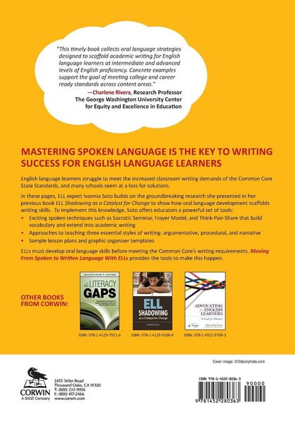 Produktbild: Moving From Spoken to Written Language With ELLs